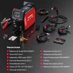 Máquina de Solda e Corte MIG205MP