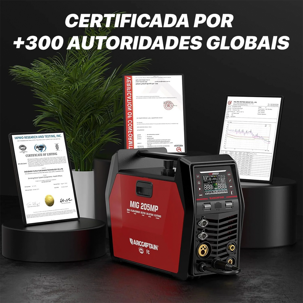 Máquina de Solda e Corte MIG205MP